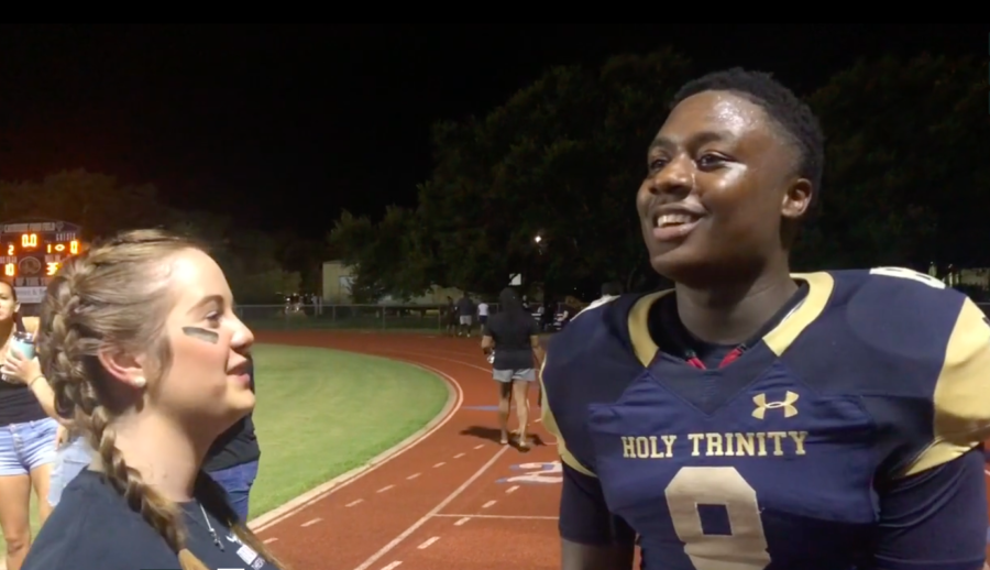 #8 Running Back Larry Hill reflects on the Tigers performance Friday night.