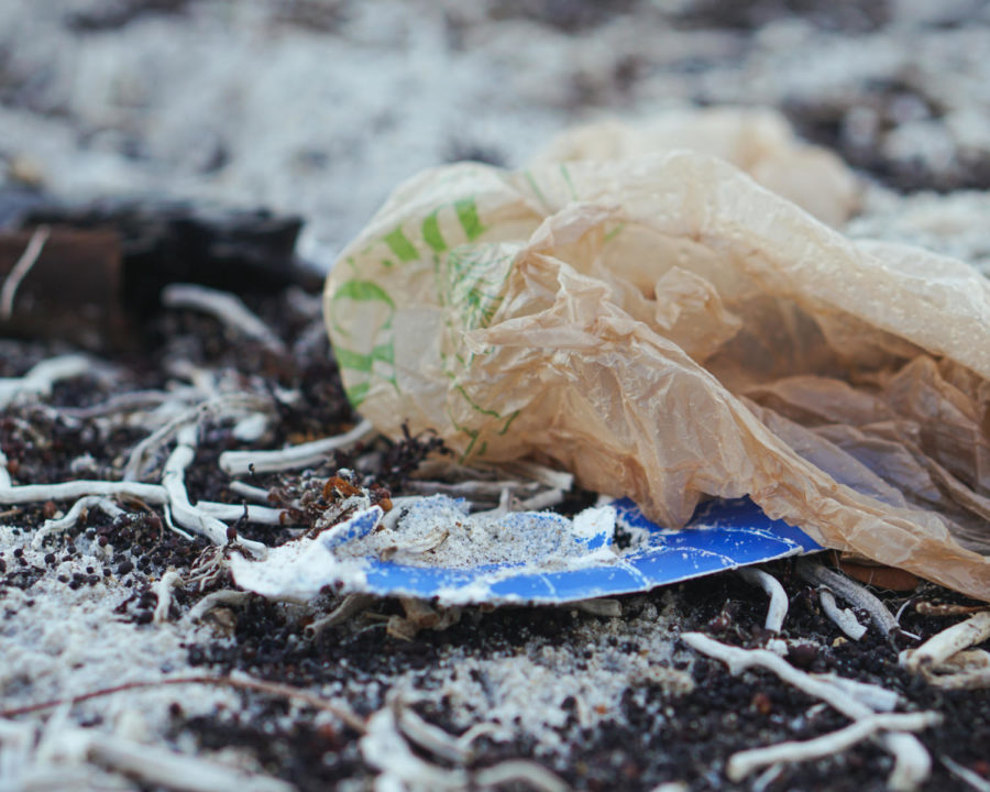 Plastic threatens oceans and sea life.