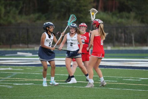 The girls lacrosse season came to an end in the district semi-final after impact of COVID.