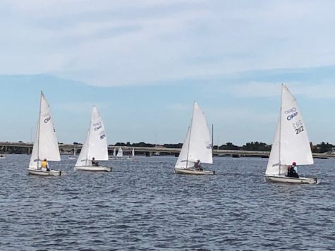 Holy Trinity sailors take the water to compete in the East Coast Youth Sailing regatta

