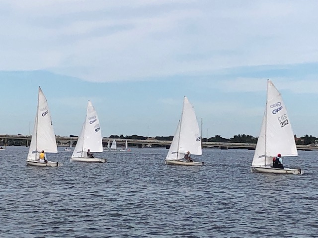 Holy Trinity sailors take the water to compete in the East Coast Youth Sailing regatta