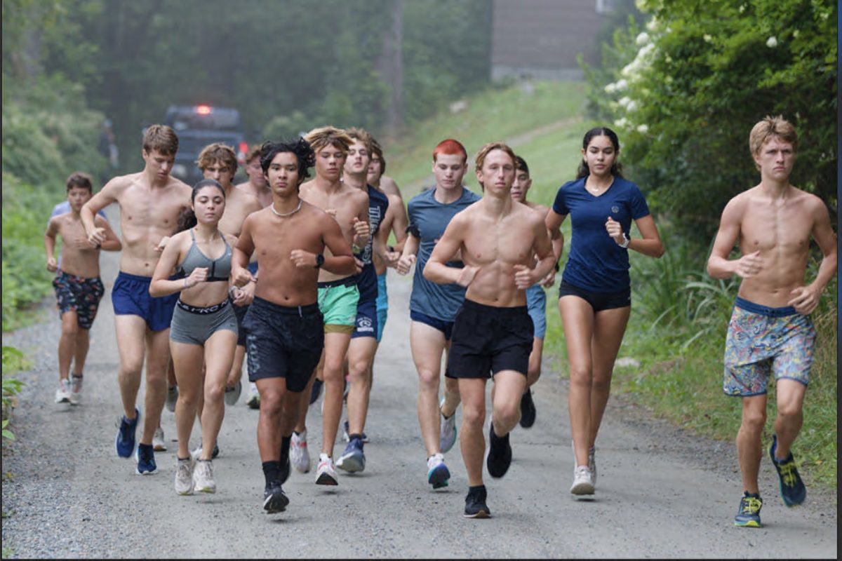 The HT cross country team trained this summer in the mountains of North Carolina.