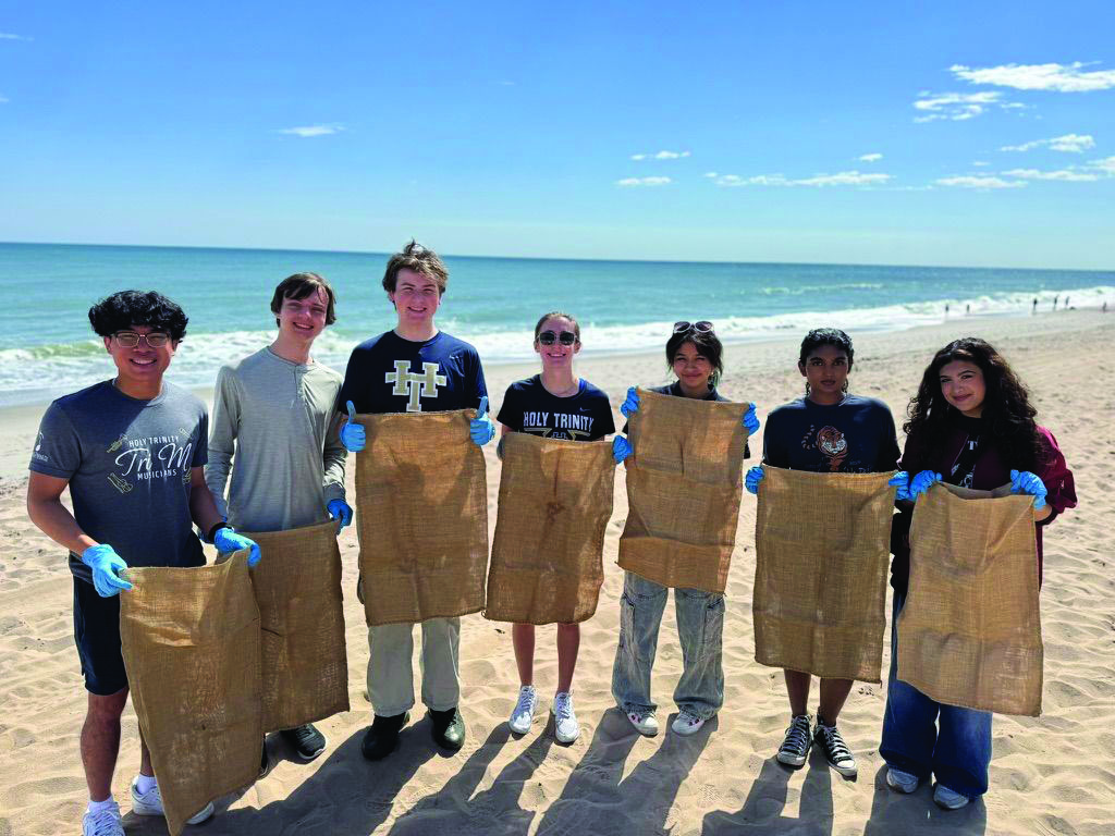 The HT Hero Club helps clean the beaches of Satellite Beach as a volunteering opportunity for the community.